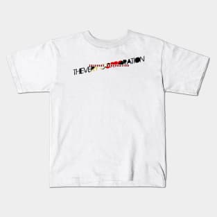 vintage typo Thievery Corporation Kids T-Shirt